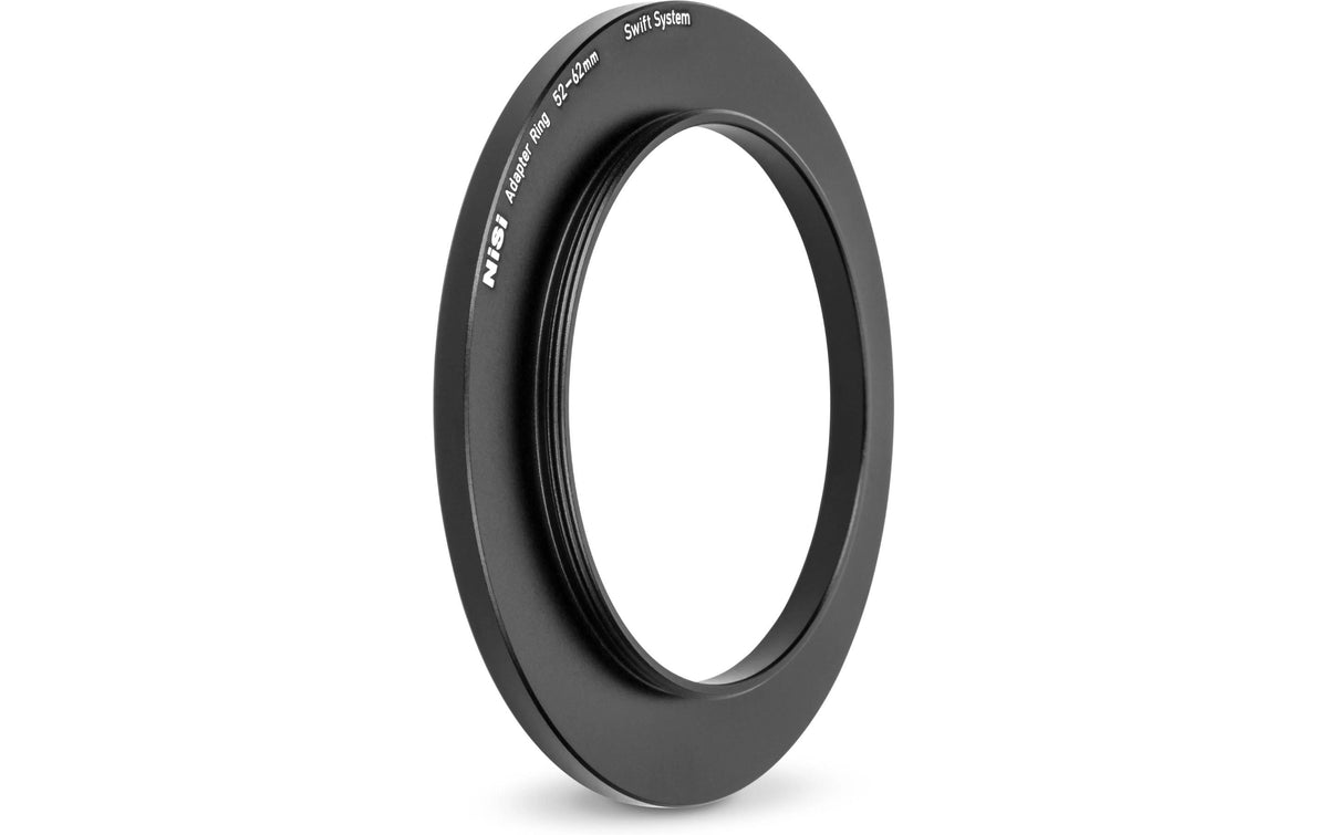NiSi Adapterring 52 mm auf 62 mm – für NiSi Swift System – Schwarz