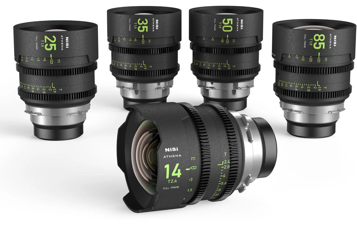 NiSi Athena Prime Arri PL – 85 mm, T1.9/T2.4 – für Vollformat-Kinokameras mit PL-Mount
