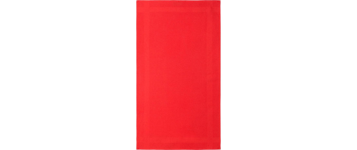 Home fashion Geschirrtuch – 48 × 85 cm, Rot, 100% Baumwolle
