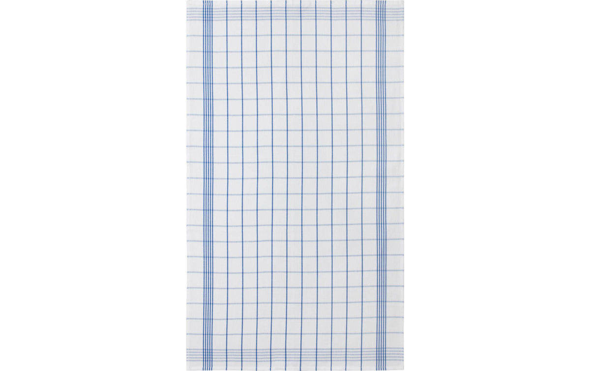 Home fashion Geschirrtuch – 50 × 85 cm, Blau/Weiss, Baumwolle/Leinen, 3er-Set