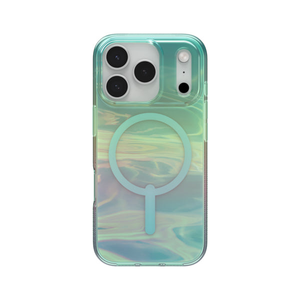 ZAGG Backcover Milan Snap – für Apple iPhone 17 Pro – Basin Iridescent Oil Slick