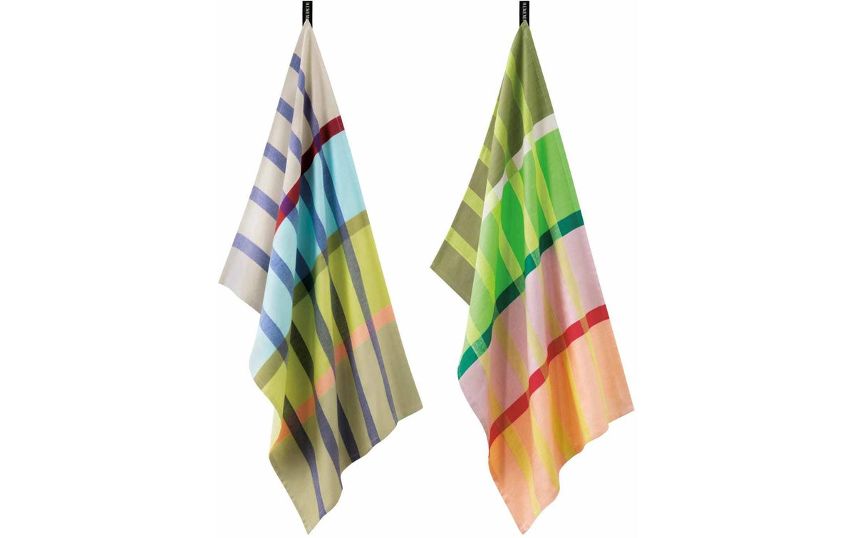REMEMBER Geschirrtücher 2er-Set, 50 × 70 cm, Baumwolle, mehrfarbig