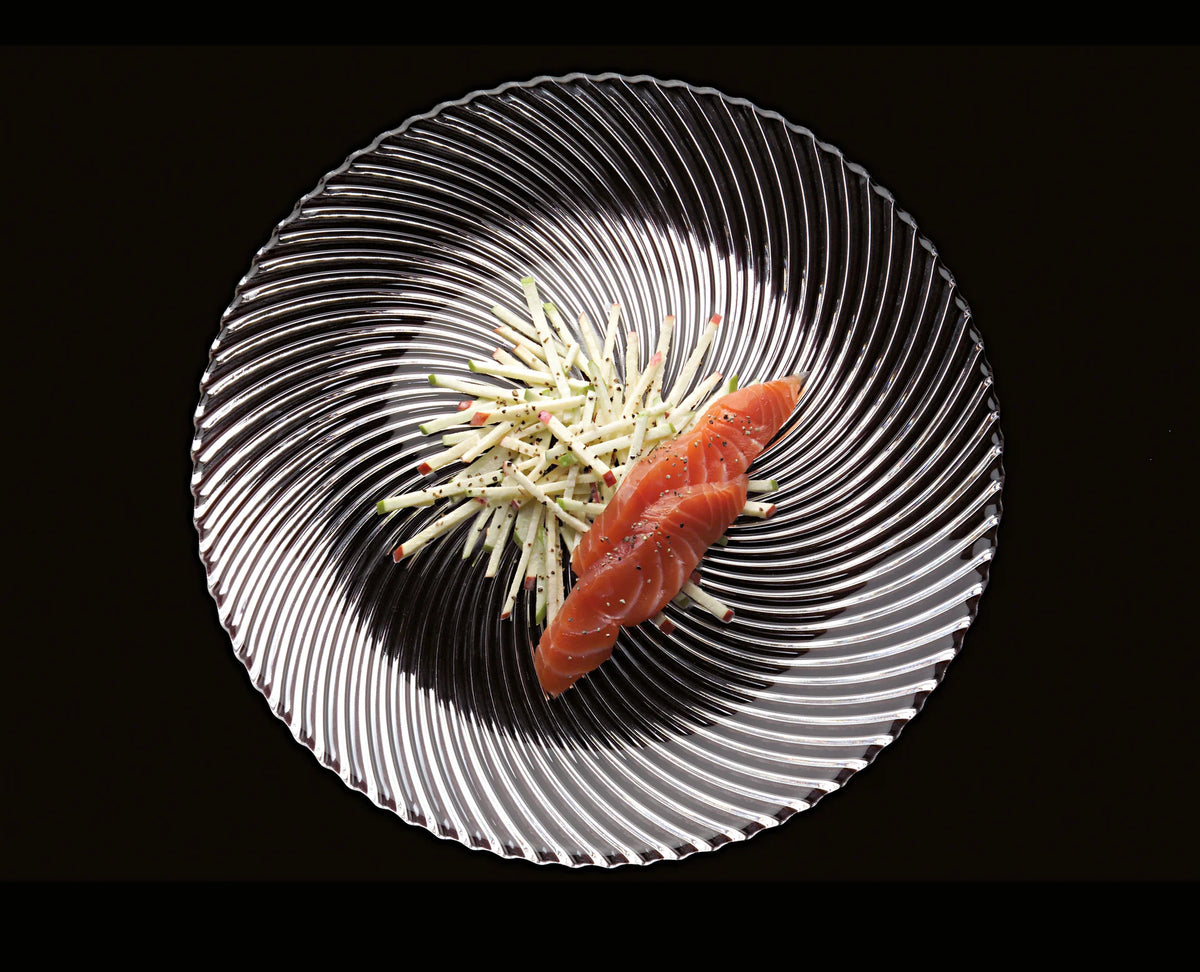 Nachtmann Samba Platzteller – 2er Set, Ø 32 cm, Kristallglas, Transparent, spülmaschinenfest