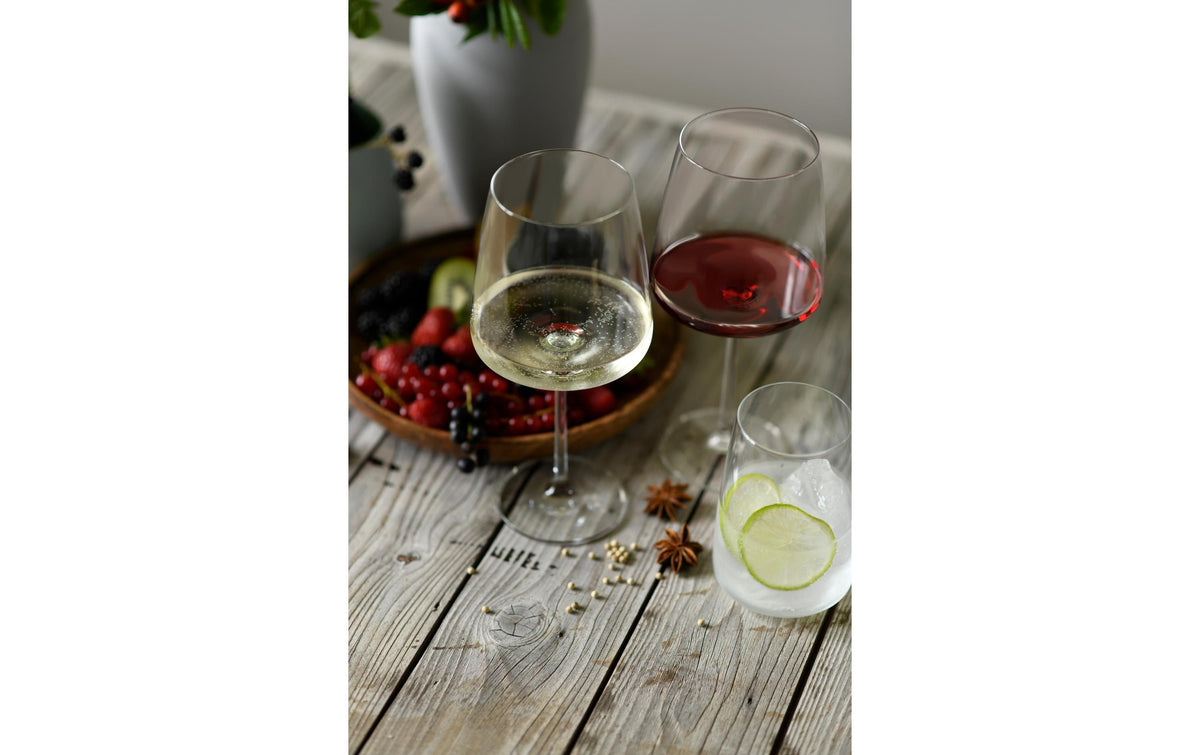 SCHOTT ZWIESEL Wasserglas Vivid Senses – 500 ml, Ø 8,4 cm, Kristallglas, Transparent, spülmaschinenfest