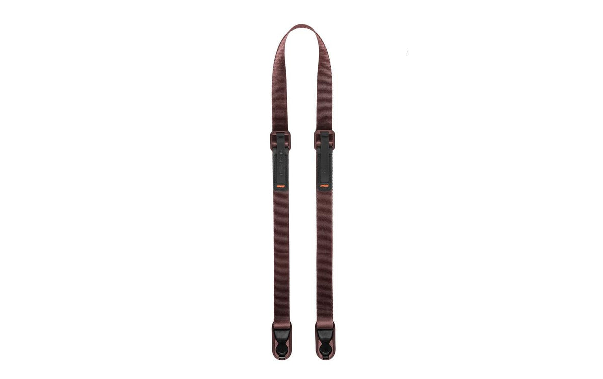Peak Design Leash Kameragurt – Leder, verstellbar 83–145 cm, 19 mm – für Digitalkamera