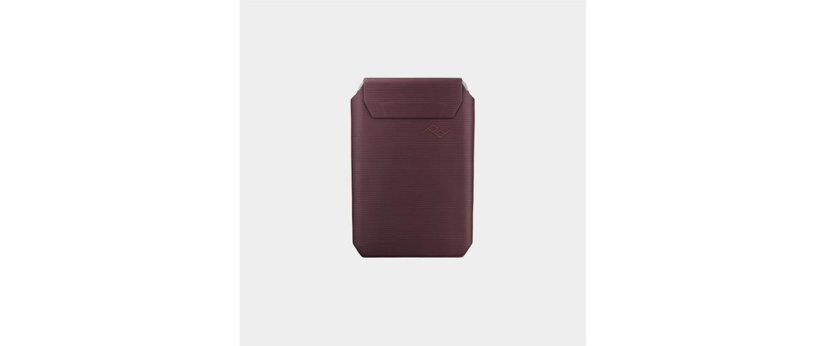 Peak Design Slim Wallet – Kartenhalter/Wallet – magnetisch – für iPhone (MagSafe) – Blau