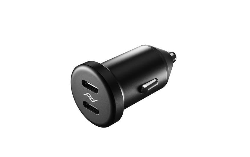 Peak Design Mobile Dual Auto-Ladegerät 45 W – USB-C×2 – KFZ-Stecker – für Qi2, Dashcams, Smartphones u. a.