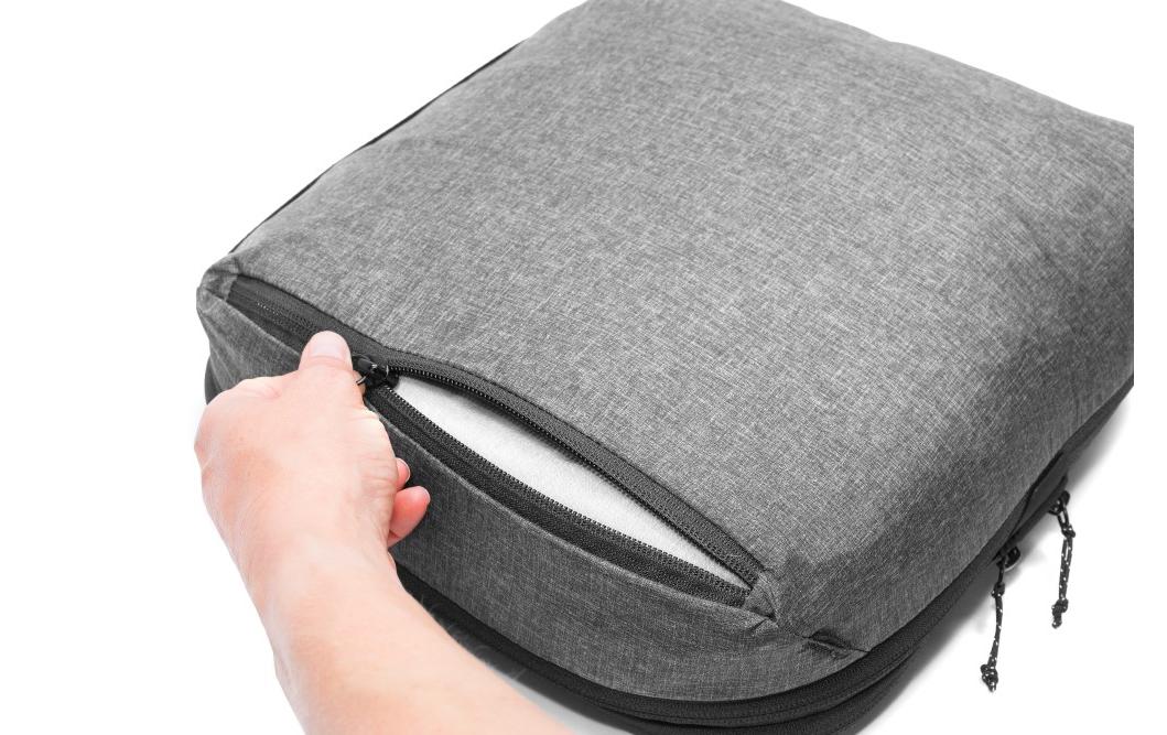 Peak Design Reissverschlusstasche – 18 l – Grau