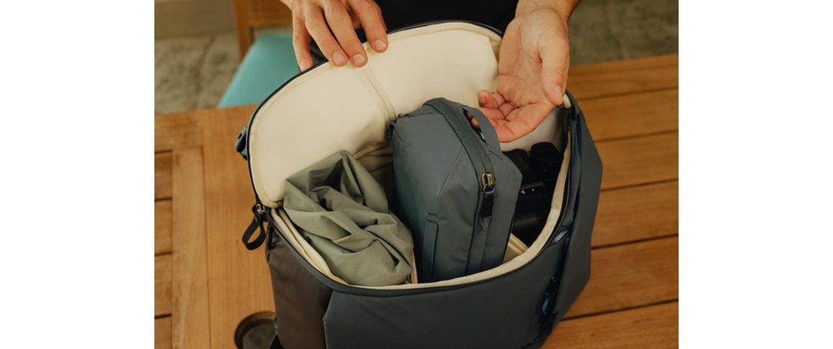 Peak Design Tech Pouch Zubehörtasche – Nylon – Ocean – 240 × 150 × 230 mm – für alle Modelle