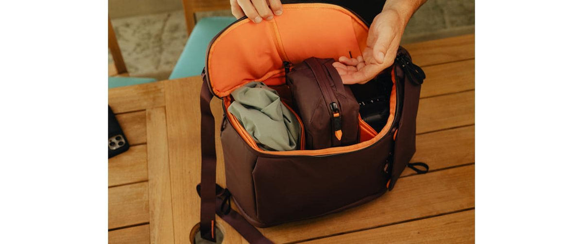 Peak Design Tech Pouch Zubehörtasche – Nylon/Polyester, 2 l – 240 × 150 × 100 mm – Eclipse