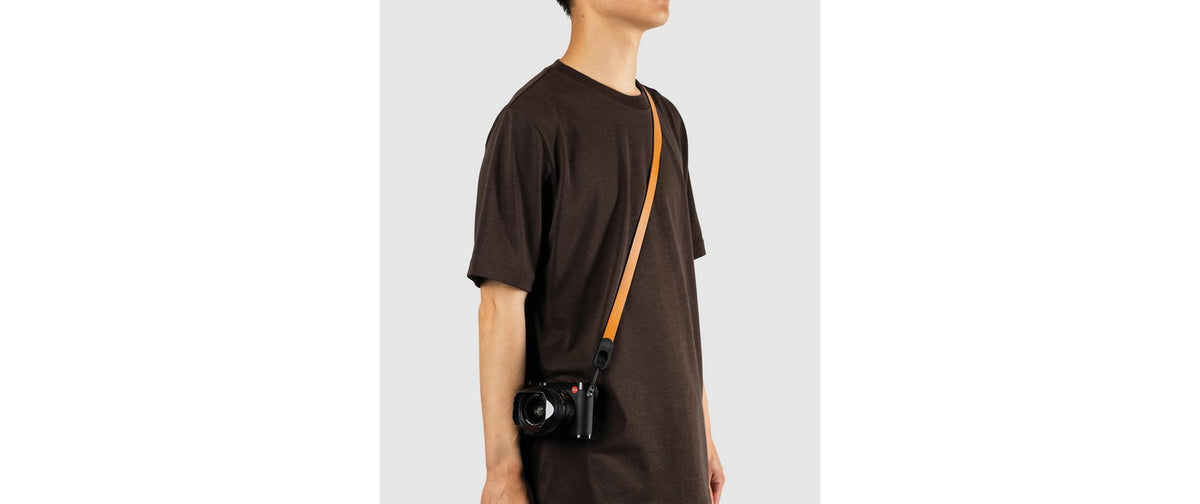 Peak Design Standard Schulterriemen – Leder, 118,5 cm – für Digitalkamera – Bernstein