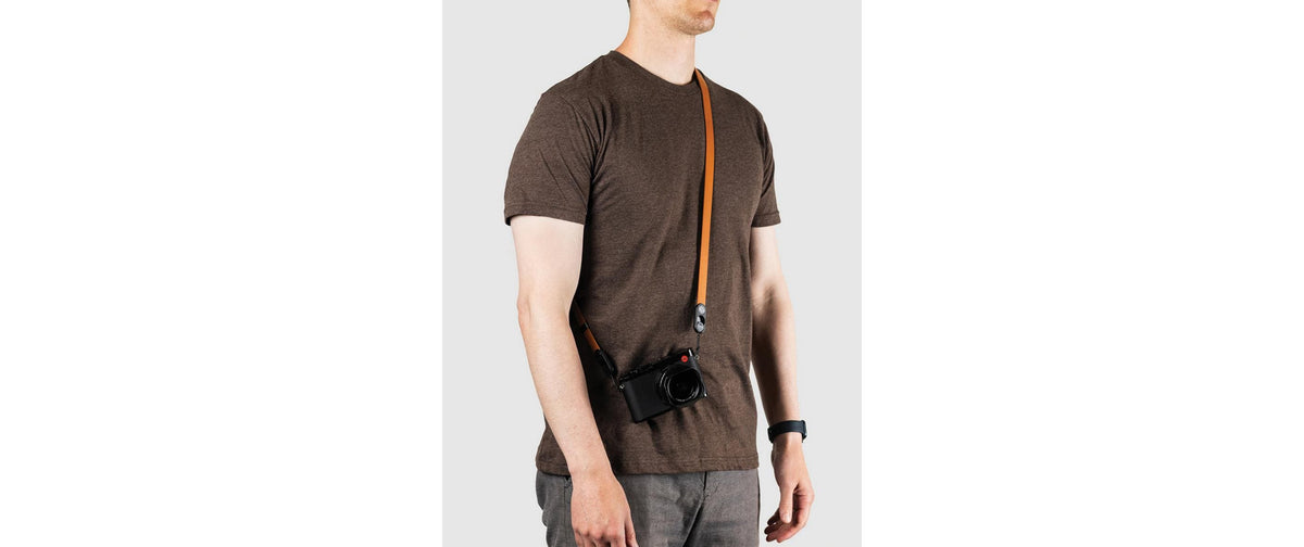 Peak Design Kameragurt – Leder, 1,34 m, 16,5 mm, 61 g – für Digitalkamera – Bernstein