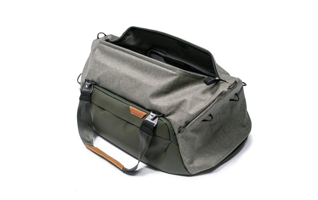 Peak Design Travel Duffel – Reisetasche, 35 l, Nylon, Salbei, 56 × 34,5 × 26 cm