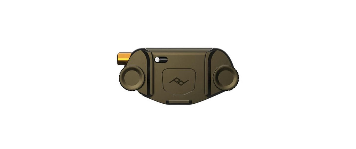 Peak Design Capture Clip & Plate v3 Gurtclip-Halterung – für Kameras – Olive