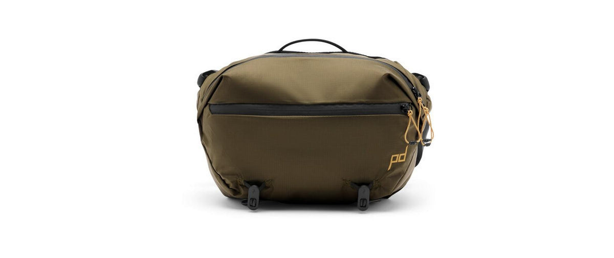 Peak Design City-Rucksack Outdoor Sling – 7 l – Grün, 251 × 75 × 444 mm