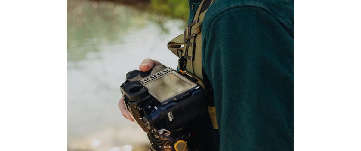 Peak Design Capture Clip & Plate v3 Gurtclip-Halterung – für Kameras – Olive