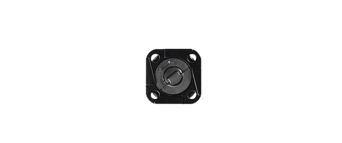 Peak Design Field Plate – 38 × 7 × 38 mm – 1/4" – für Peak Design Stative, ARCA-Köpfe, Capture V3