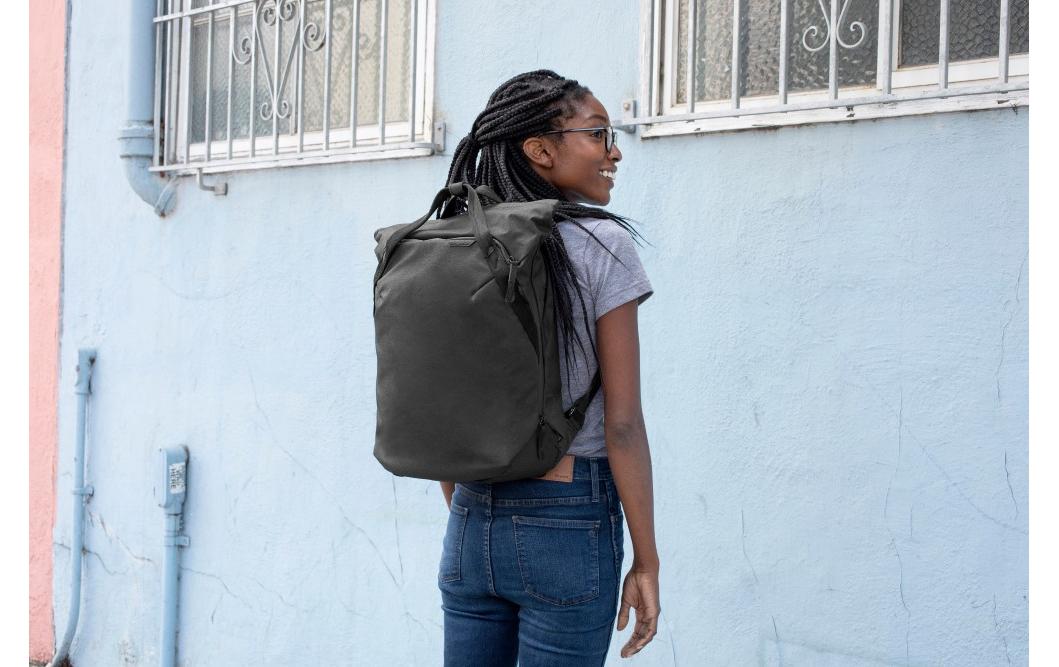 Peak Design Everyday Totepack v2 Kamerarucksack – 20 l (erweiterbar auf 25 l) – Nylon – Schwarz