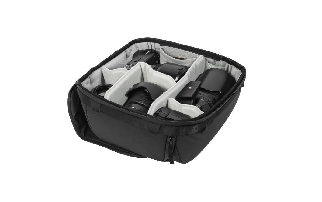 Peak Design Camera Cube v2 Zubehörtasche – Nylon/Polyester – für Drohnen, DSLRs, Systemkameras – Schwarz