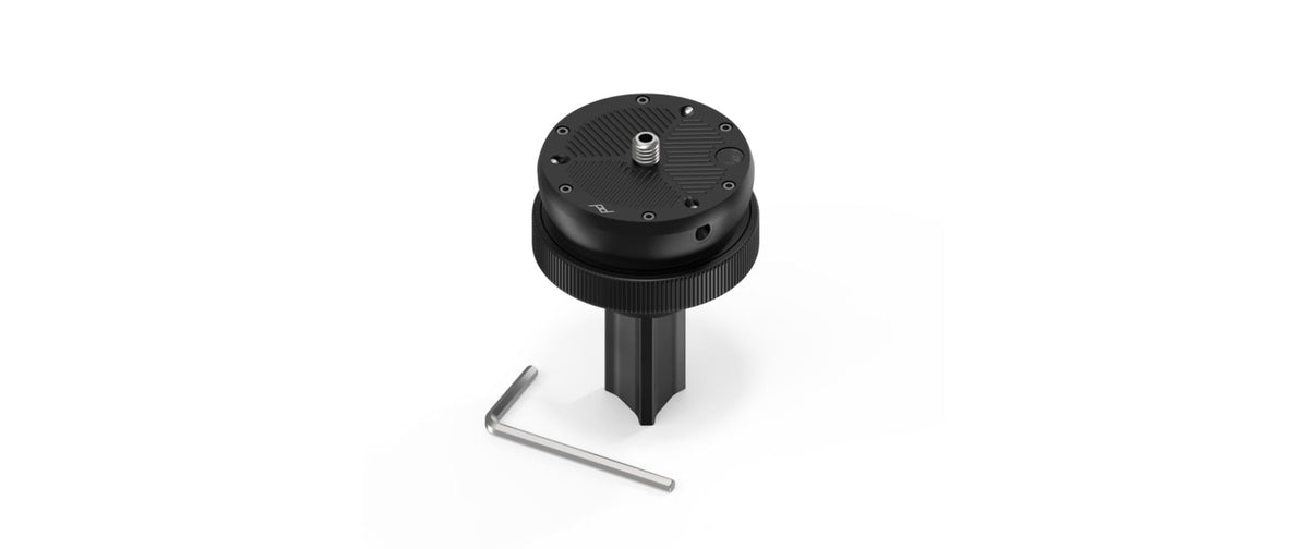 Peak Design Pro Leveling Base – 18,1 kg Traglast, 114 mm, 3/8" Stativgewinde – für Pro, Pro Tall, Pro Lite