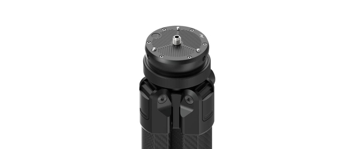 Peak Design Pro Leveling Base – 18,1 kg Traglast, 114 mm, 3/8" Stativgewinde – für Pro, Pro Tall, Pro Lite