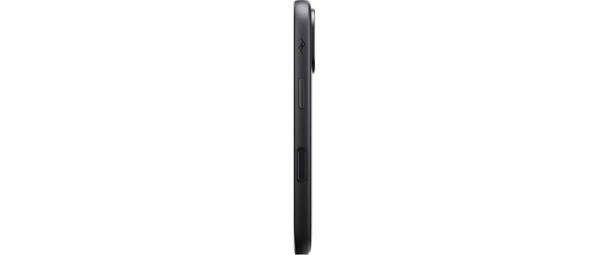 Peak Design Everyday – Backcover – für Apple iPhone 17, Kunststoff+Mikrofaser+Nylon, Grau, bis 2 m sturzsicher