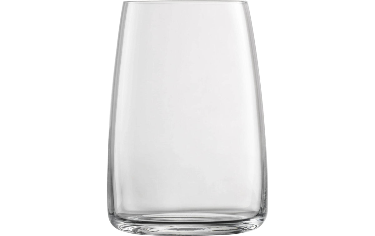 SCHOTT ZWIESEL Wasserglas Vivid Senses – 500 ml, Ø 8,4 cm, Kristallglas, Transparent, spülmaschinenfest