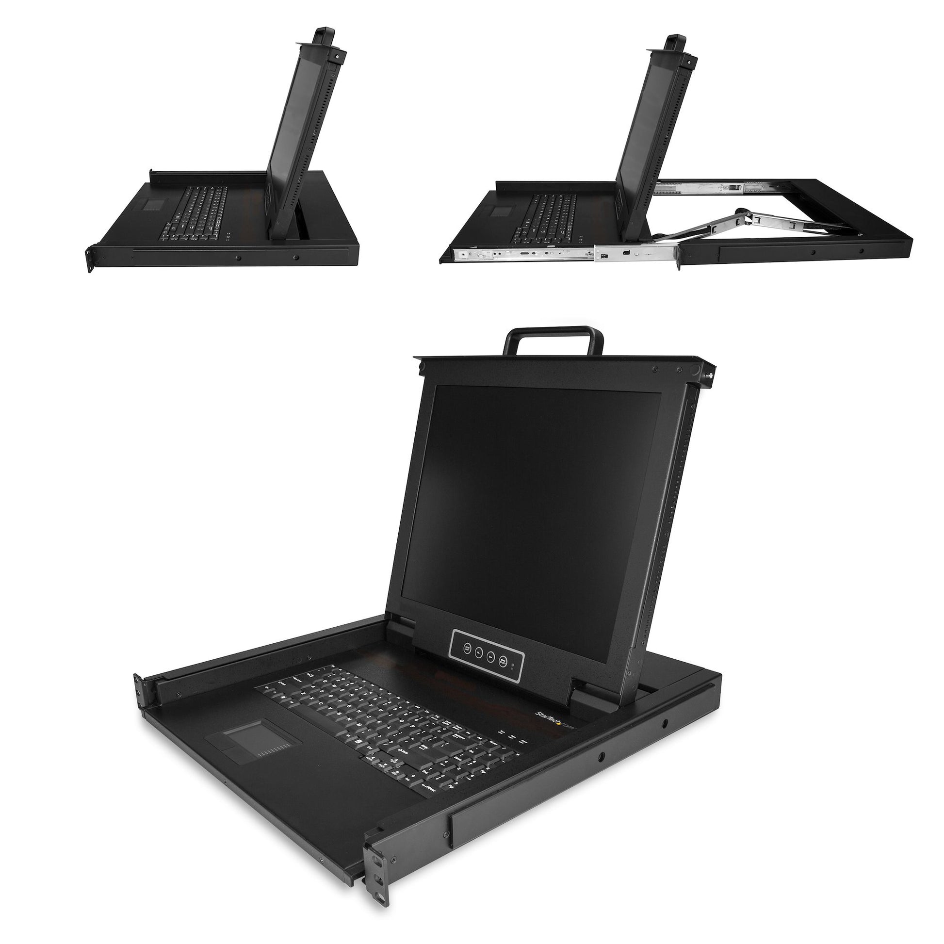 StarTech.com 17" Rack-LCD-Konsole – 1280 × 1024, 1-Port VGA KVM, USB – 1U