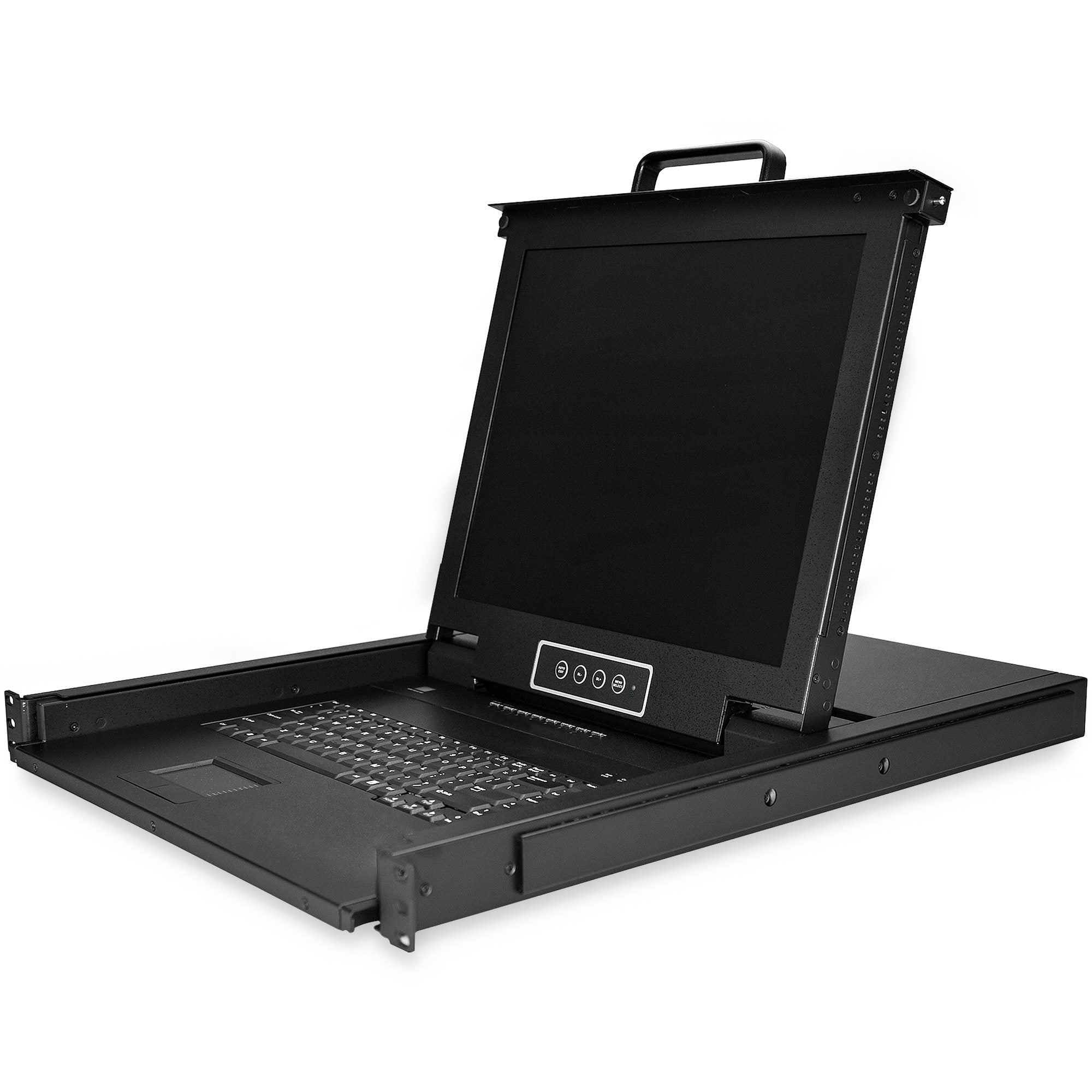 StarTech.com 17" Rack-LCD-Konsole – 8-Port VGA KVM – 1280 × 1024, USB 2.0 – 1U