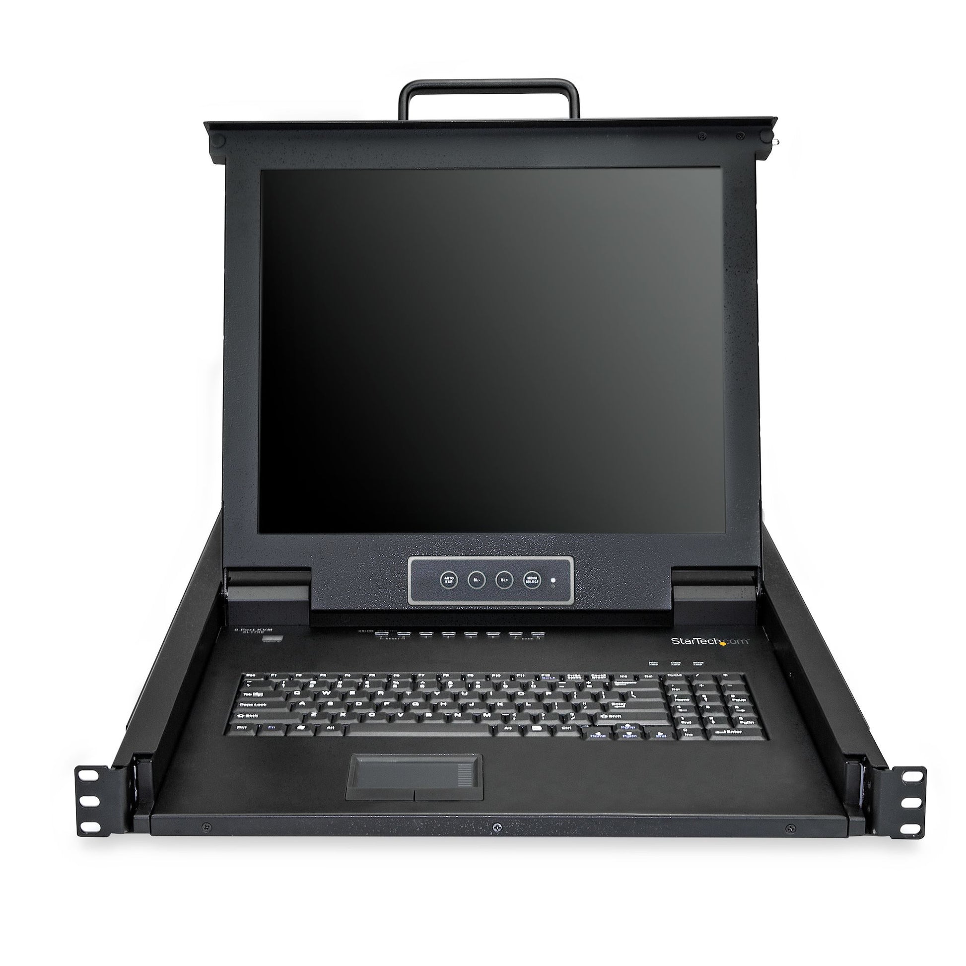 StarTech.com 17" Rack-LCD-Konsole – 8-Port VGA KVM – 1280 × 1024, USB 2.0 – 1U