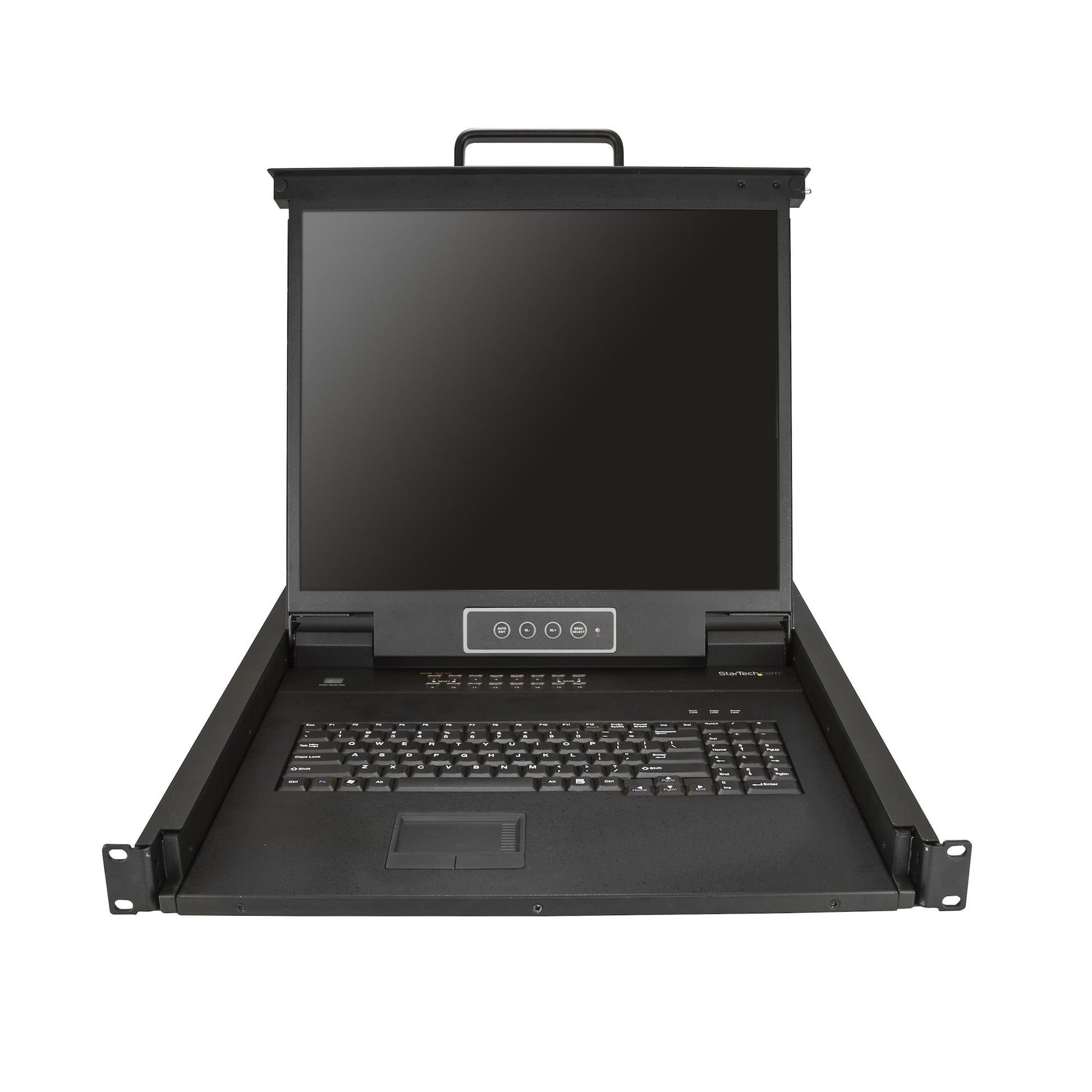 StarTech.com 19" Rack-LCD-Konsole – 16-Port VGA KVM, 1280 × 1024, USB 2.0 – 1U