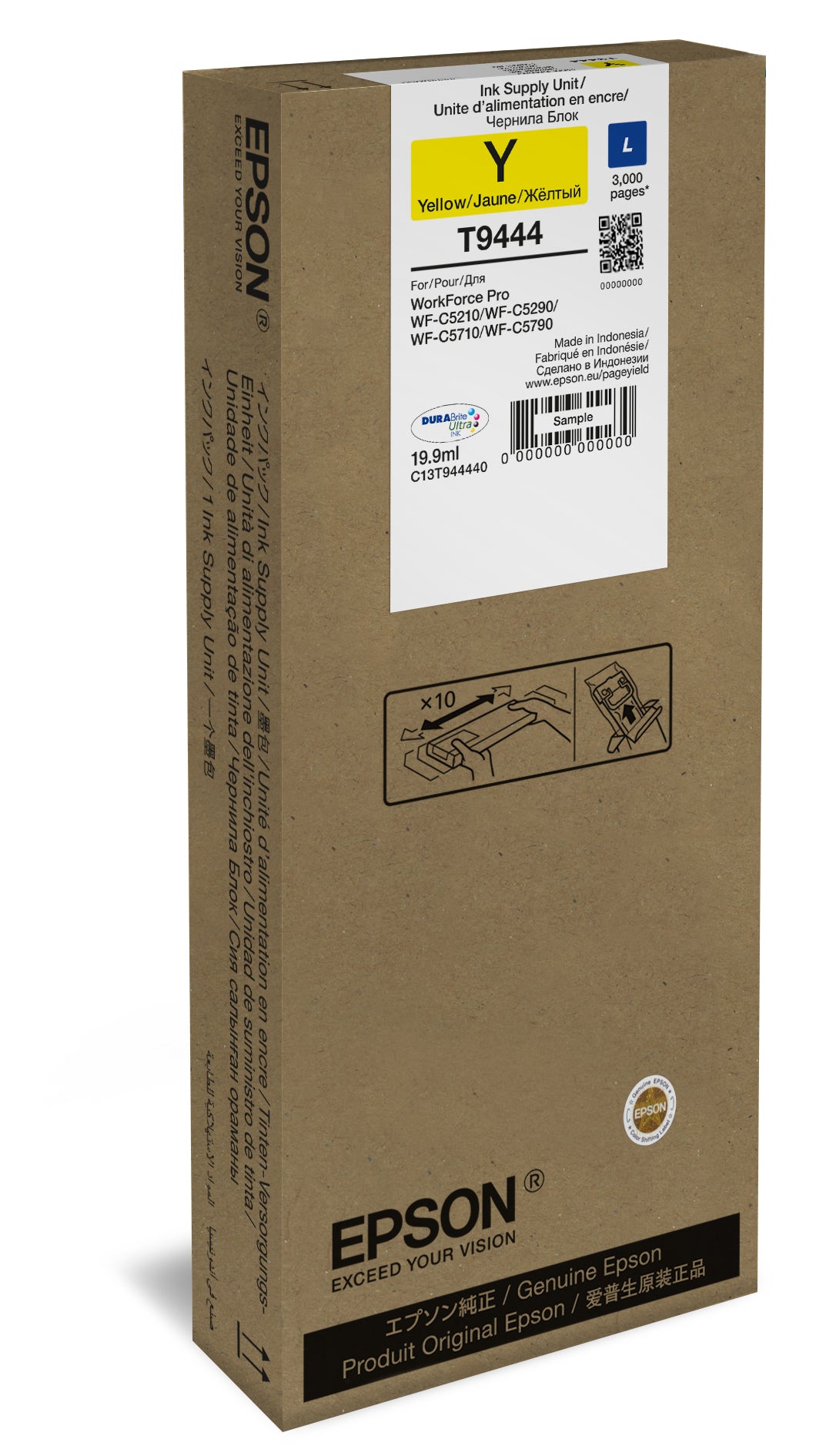 Epson Tintenpatrone – Gelb, T944440
