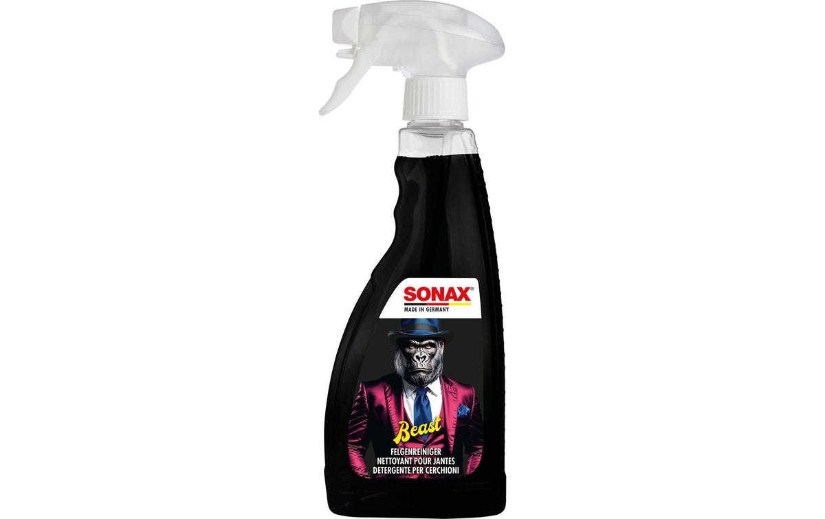 Sonax Beast Felgenreiniger – für Felgen – 500 ml – Trigger, pH-hautneutral, RDKS-geeignet