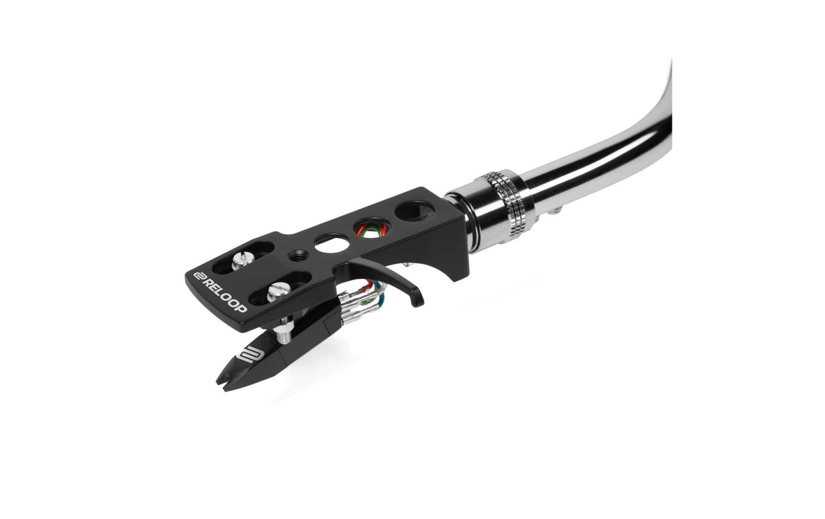 Reloop RP-2000 USB MK4 – Plattenspieler (Direktantrieb), S-Form-Tonarm, 33⅓/45 U/min – Silber