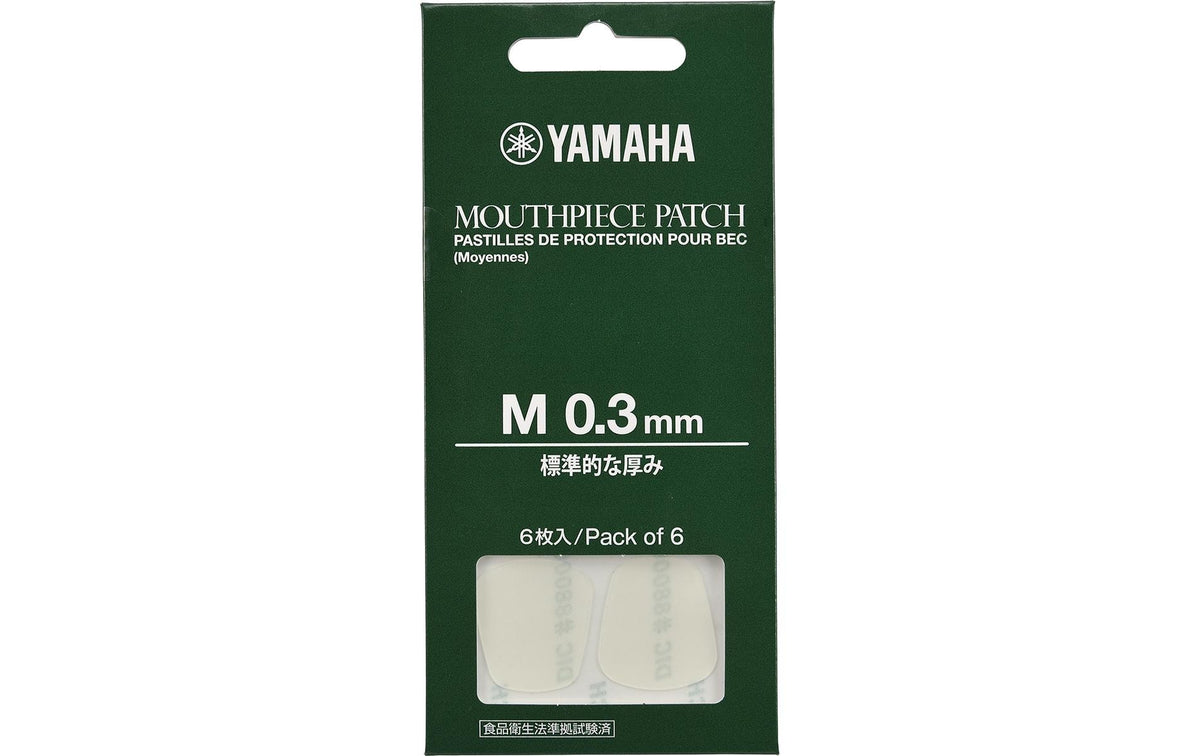 Yamaha Zubehör Bissplättchen – für Altsaxophon, Klarinette, Tenorsaxophon – 0,3 mm