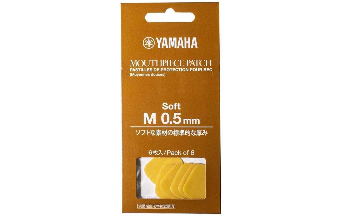 Yamaha Bissplättchen – für Altsaxophon, Klarinette, Tenorsaxophon – weich, M, 0,5 mm