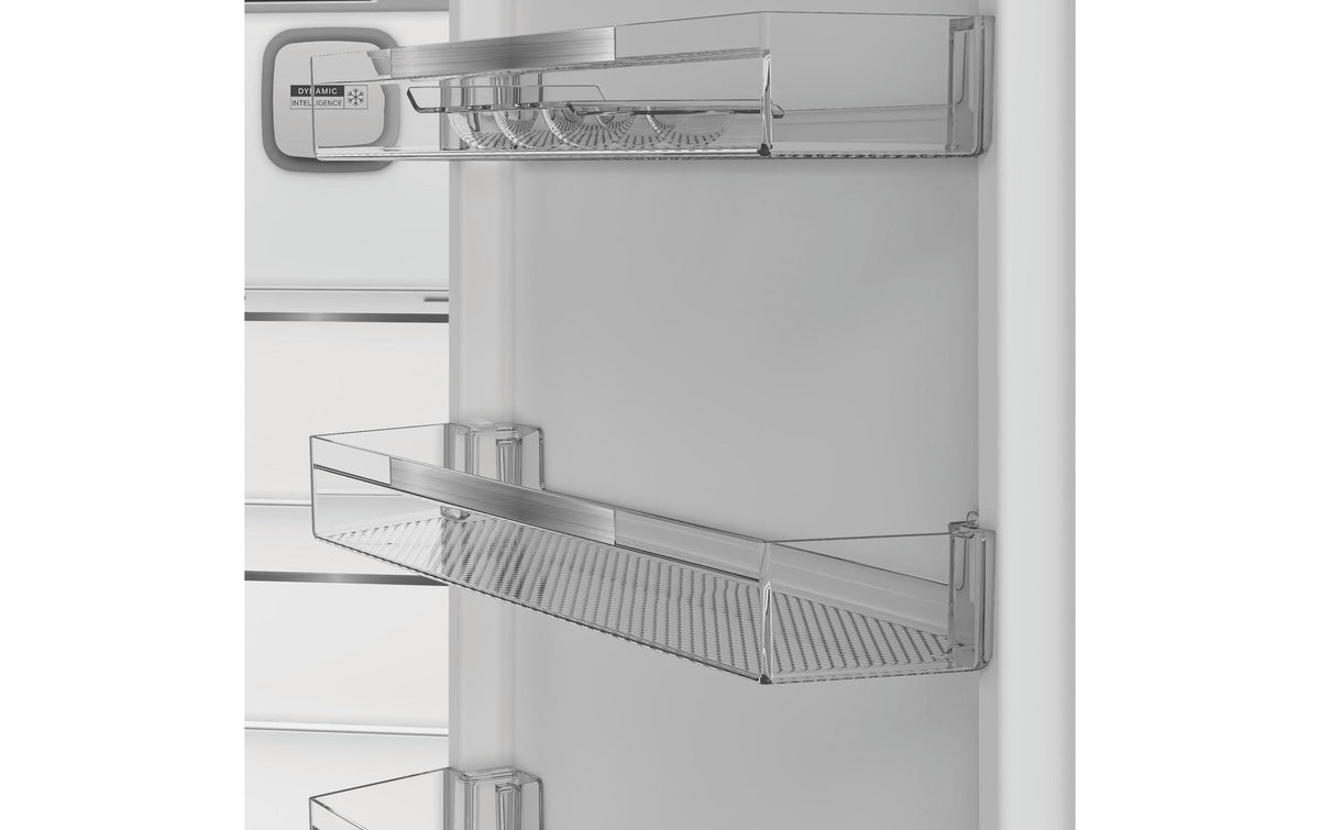 Bauknecht Kühl-Gefrier-Kombination BKKG196C – 334 l, Energieeffizienzklasse C, 35 dB, Edelstahl