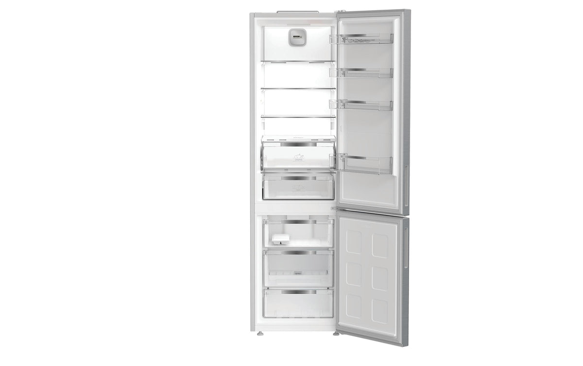 Bauknecht Kühl-Gefrier-Kombination BKKG196C – 334 l, Energieeffizienzklasse C, 35 dB, Edelstahl