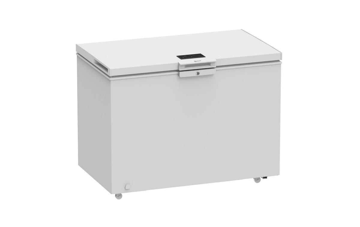 Bauknecht Gefriertruhe BKGT308CS – 308 l, Energieeffizienzklasse D, 41 dB, Weiss
