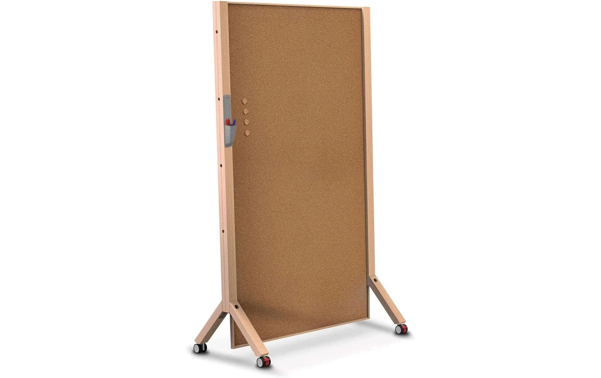 MAUL Korktafel – 91 × 121 cm – braun
