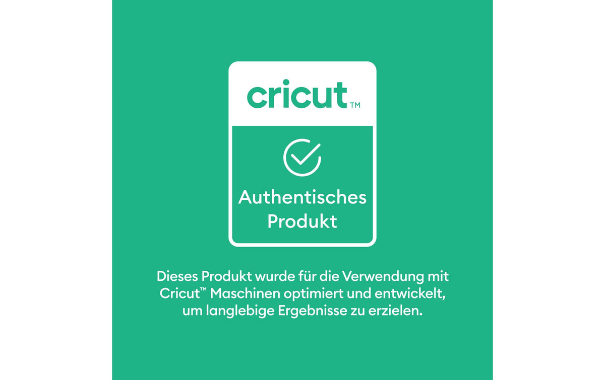 Cricut Aufbügelfolie Weiss (Glitzer) – A4, Sublimation, 4 Blatt