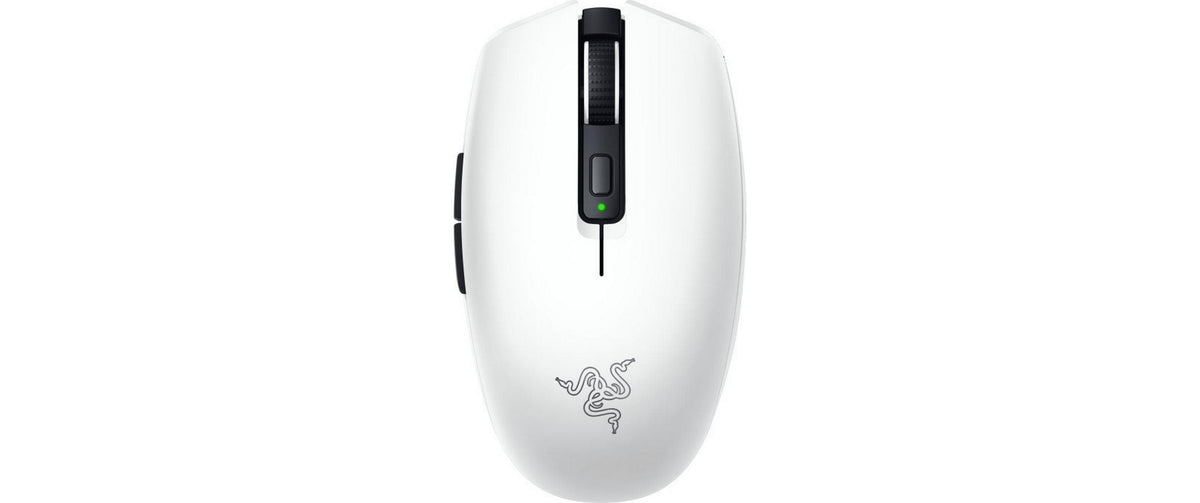 Razer Orochi V2 – Gaming-Maus – Kabellos (Bluetooth/2,4 GHz), 18000 DPI, beidhändig, Weiss