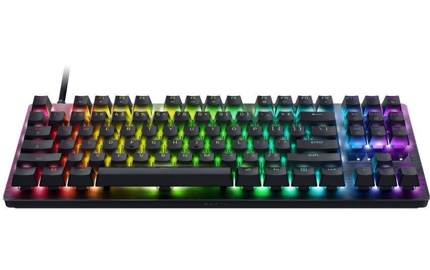 Razer Huntsman V3 Tenkeyless – Tastatur TKL – Mechanisch – Verkabelt, USB-C – RGB – QWERTZ (CH)