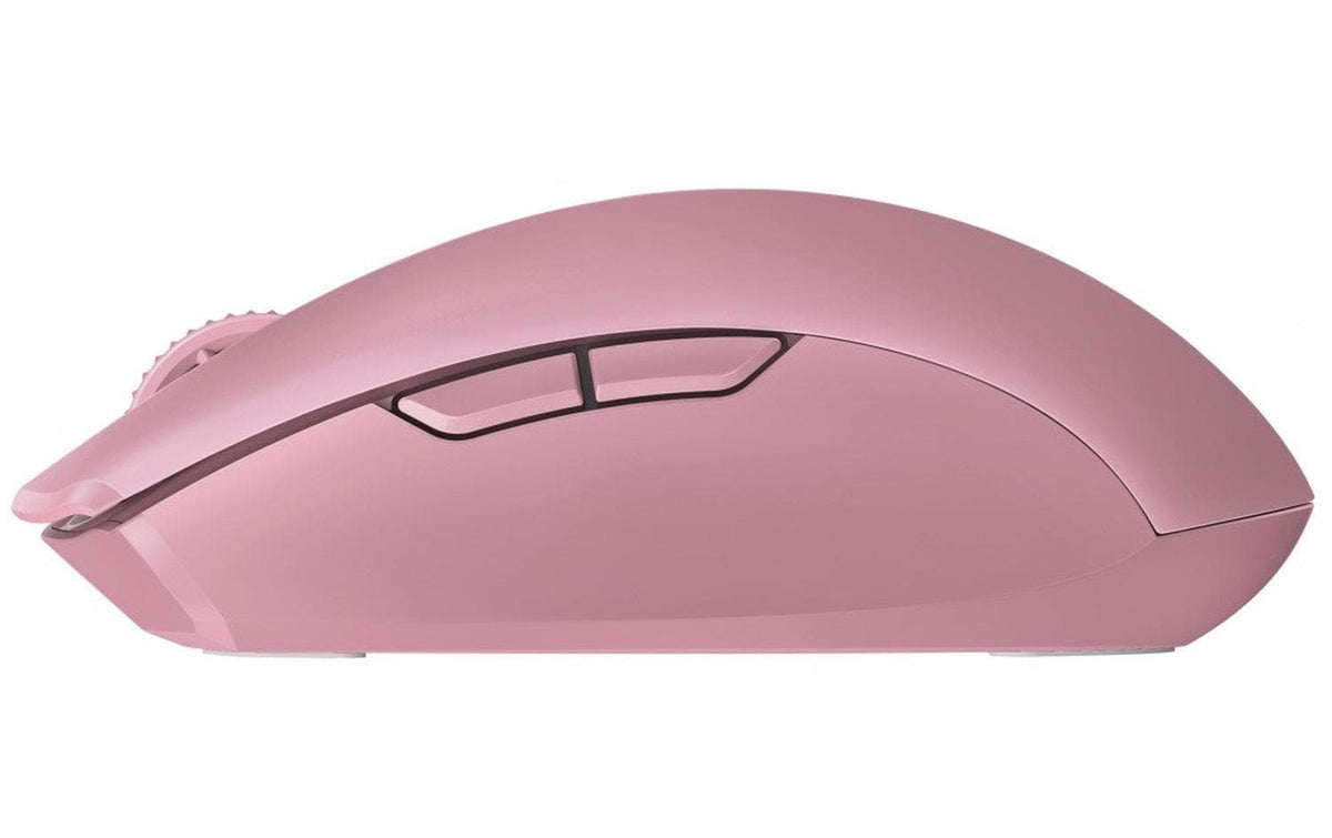 Razer Orochi V2 Quartz – Gaming-Maus – Kabellos (Bluetooth/2,4 GHz), 18000 DPI, Beidhändig, Rosa