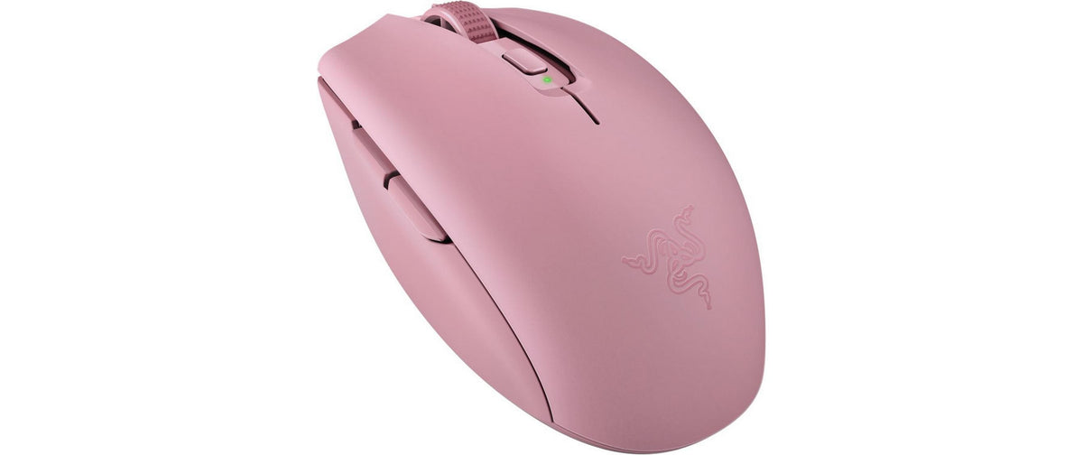 Razer Orochi V2 Quartz – Gaming-Maus – Kabellos (Bluetooth/2,4 GHz), 18000 DPI, Beidhändig, Rosa