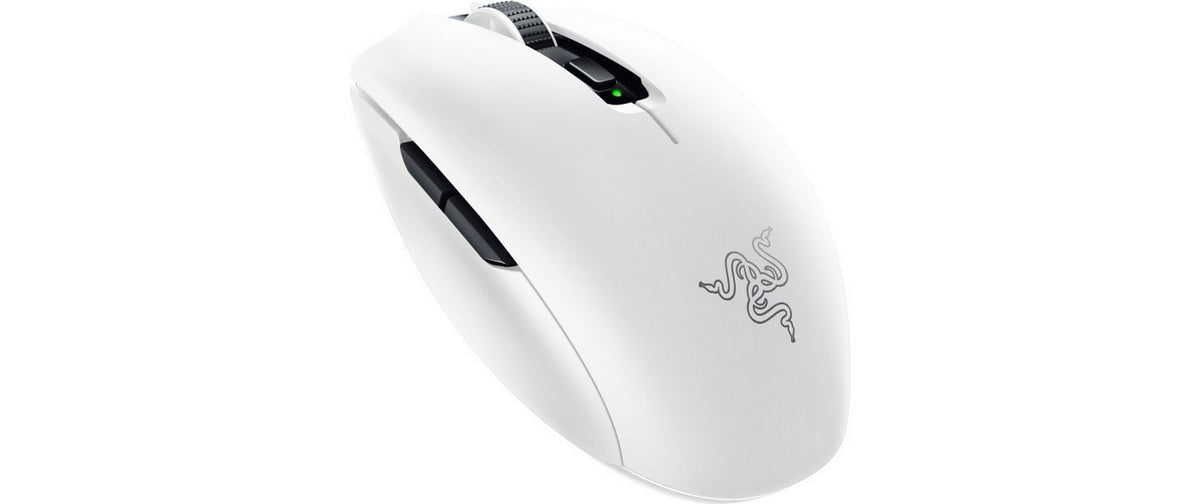 Razer Orochi V2 – Gaming-Maus – Kabellos (Bluetooth/2,4 GHz), 18000 DPI, beidhändig, Weiss