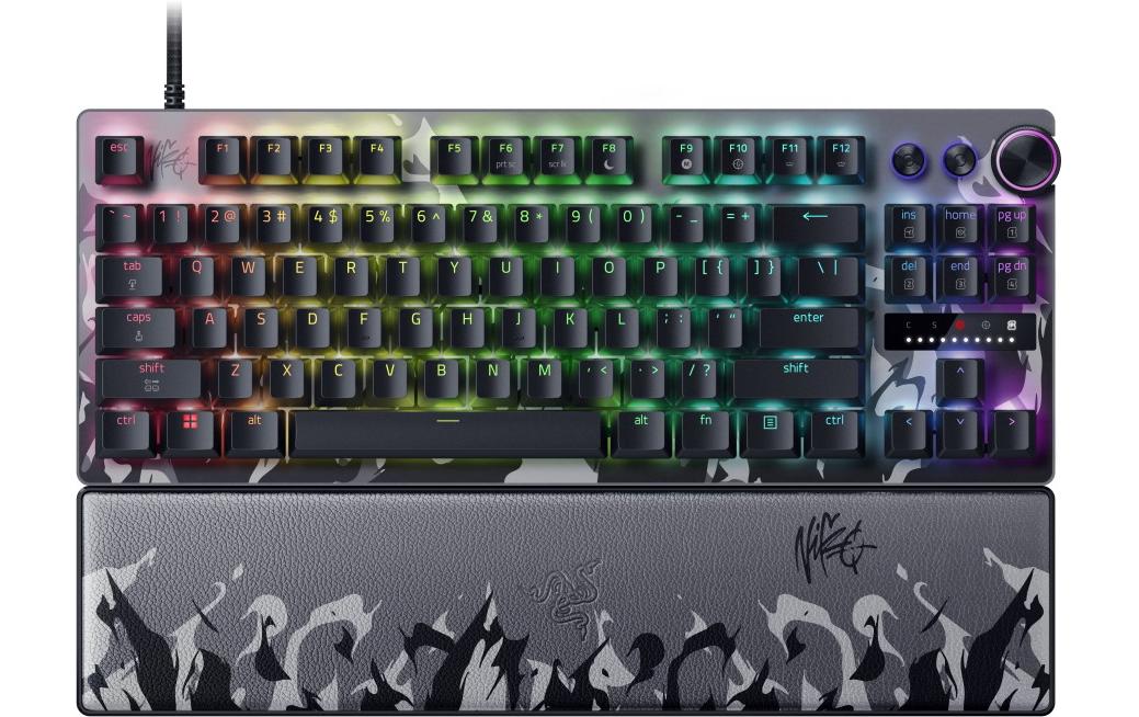 Razer Huntsman V3 Pro NiKo Edition – Gaming-Tastatur – Mechanisch, RGB – Verkabelt – USB-C – QWERTY (US)