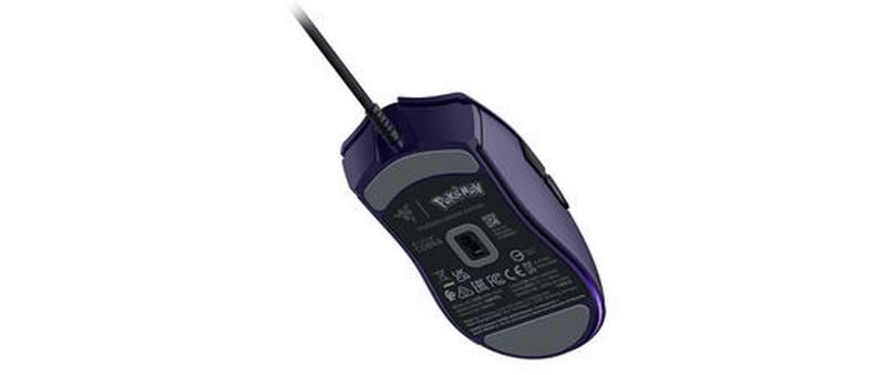 Razer Cobra Pokémon Gengar Edition – Gaming-Maus – Kabelgebunden (USB‑A), 8500 DPI, RGB-Beleuchtung, rechts