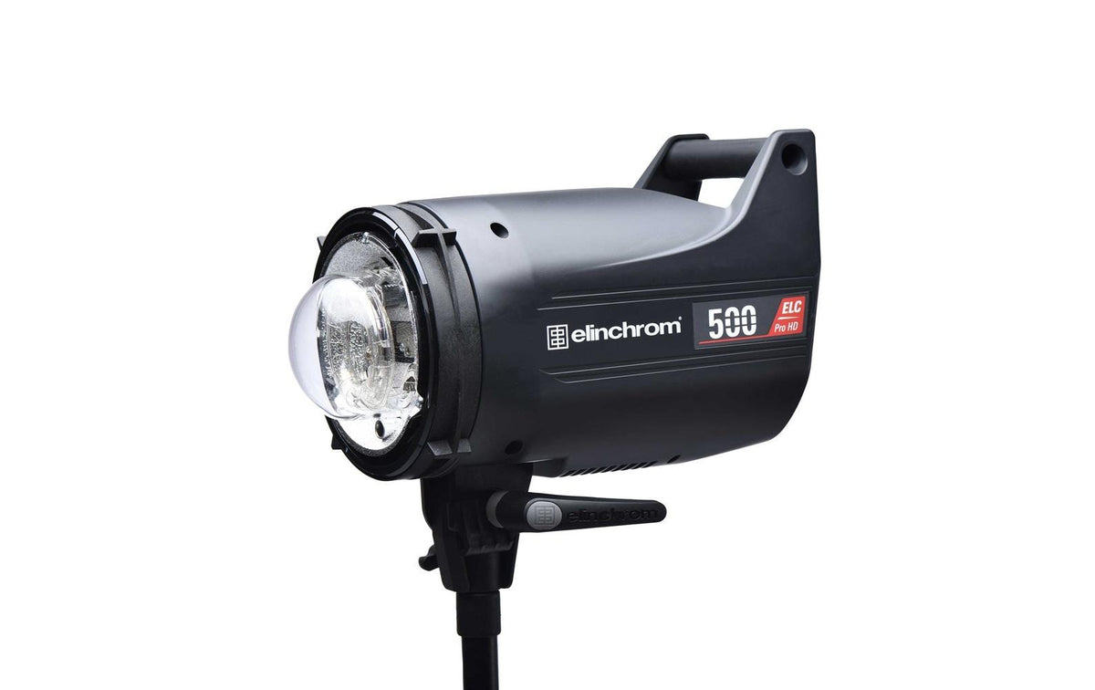 Elinchrom ELC Pro HD 500/500 Studioblitz-Set – 2× 500 Ws, 5500 K, dimmbar – für Universal – Schwarz