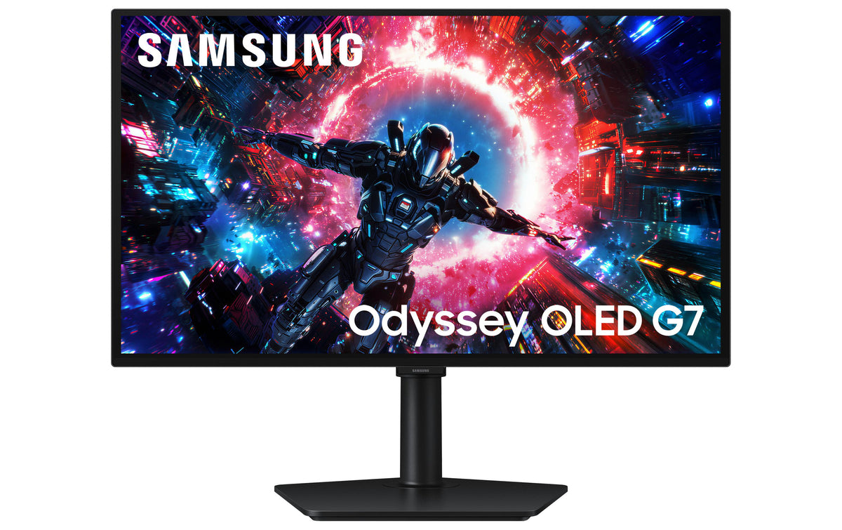 Samsung Odyssey G70SH – 27", 3840 × 2160 (4K), OLED, 165 Hz, DisplayHDR 400